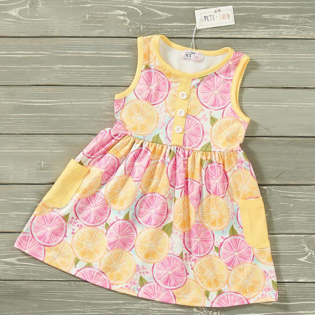 Lemon Burst Dress